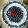 Lekki torcik z borówkami