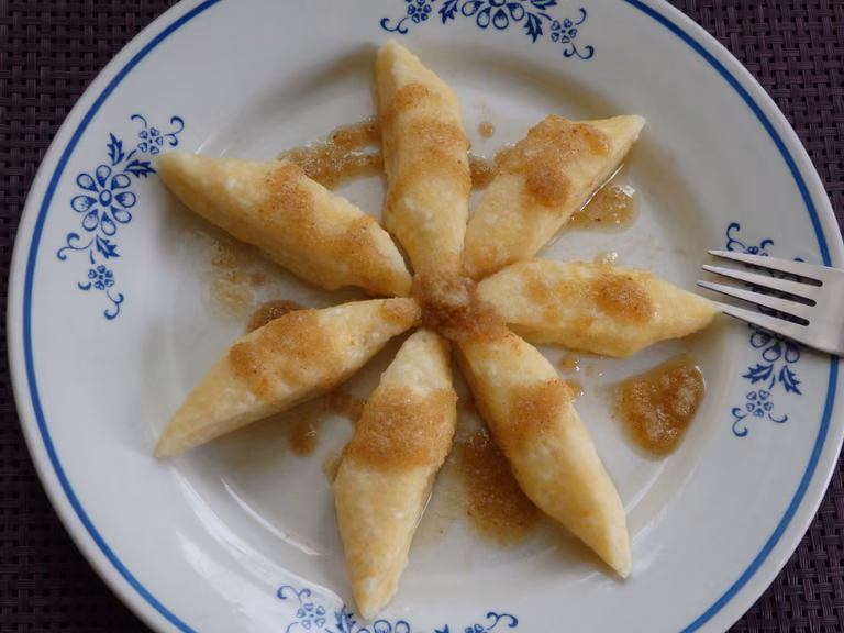 Pierogi/kluski leniwe z twarogiem