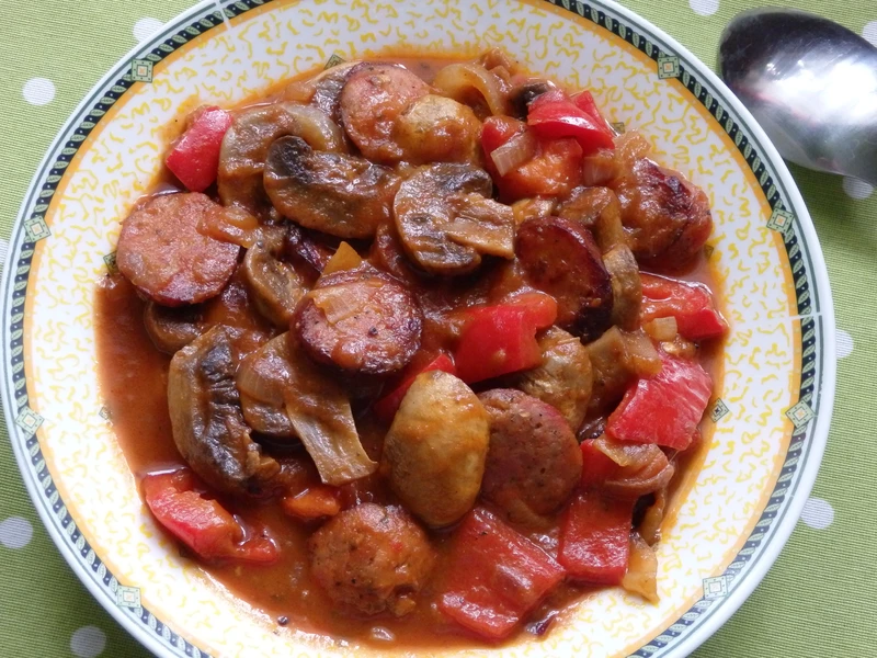 Leczo pieczarkowe