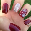 Manicure na święta