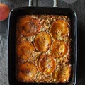 Pieczona owsianka z morelami