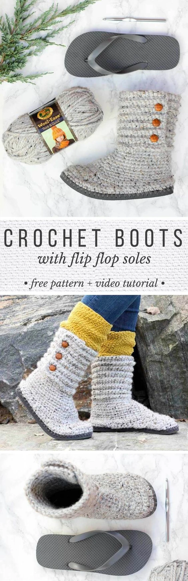 DIY- ciepłe buty