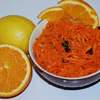 Marchewka z pomarańczą - surówka
