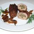Zrazy wołowe z pieczarkami