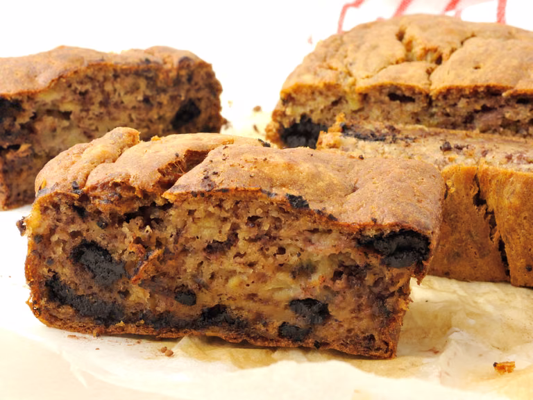 Bardzo Wilgotny Chlebek Bananowy