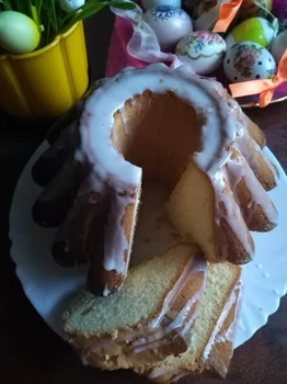 Dietetyczna cytrynowa, babka wielkanocna