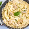 Pyszne tagliatelle z kurczakiem w delikatnym sosie śmietanowym! Włoska uczta na szybko!