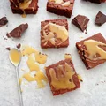 Karmelowe brownie
