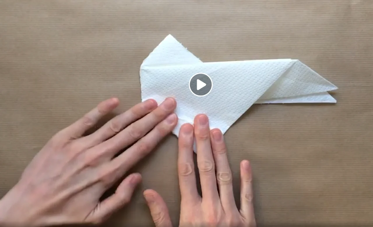 Oryginalny pomysł Polki - maseczka z origami