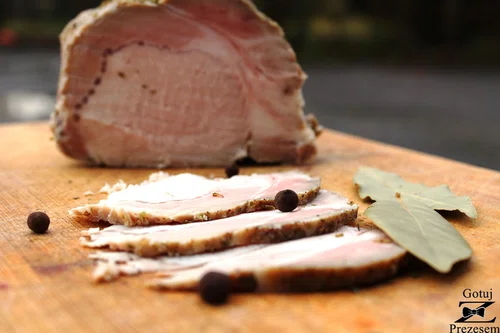 Schab gotowany 10 minut - domowa wędlina!