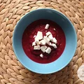 Zupa krem z buraka i gruszki