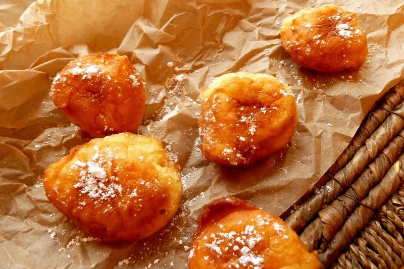 Serowe pączki