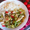 Zielone curry z kurczakiem