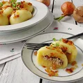 Kluski śląskie z mięsem