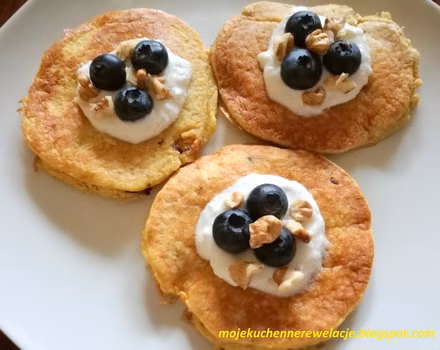 Bananowe placuszki owsiane - 343 kcal
