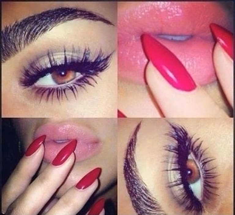 Glam make up