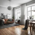 Salon z jadalnią