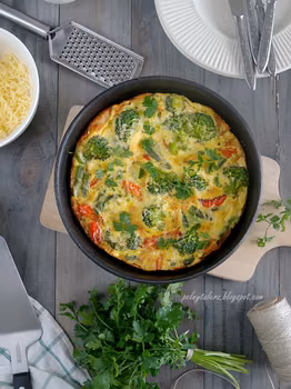 Frittata z warzywami
