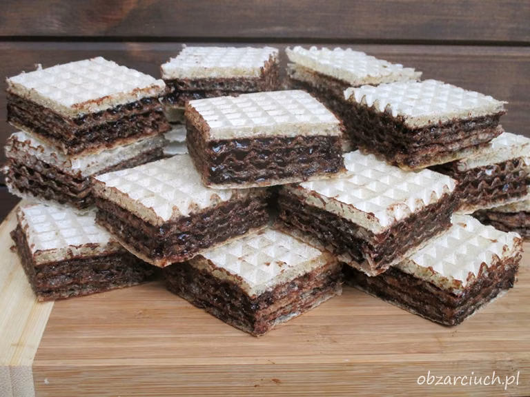 Wafle kakaowe
