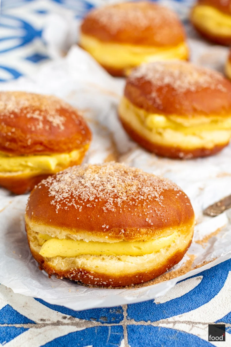Bolas de Berlim - portugalskie pączki
