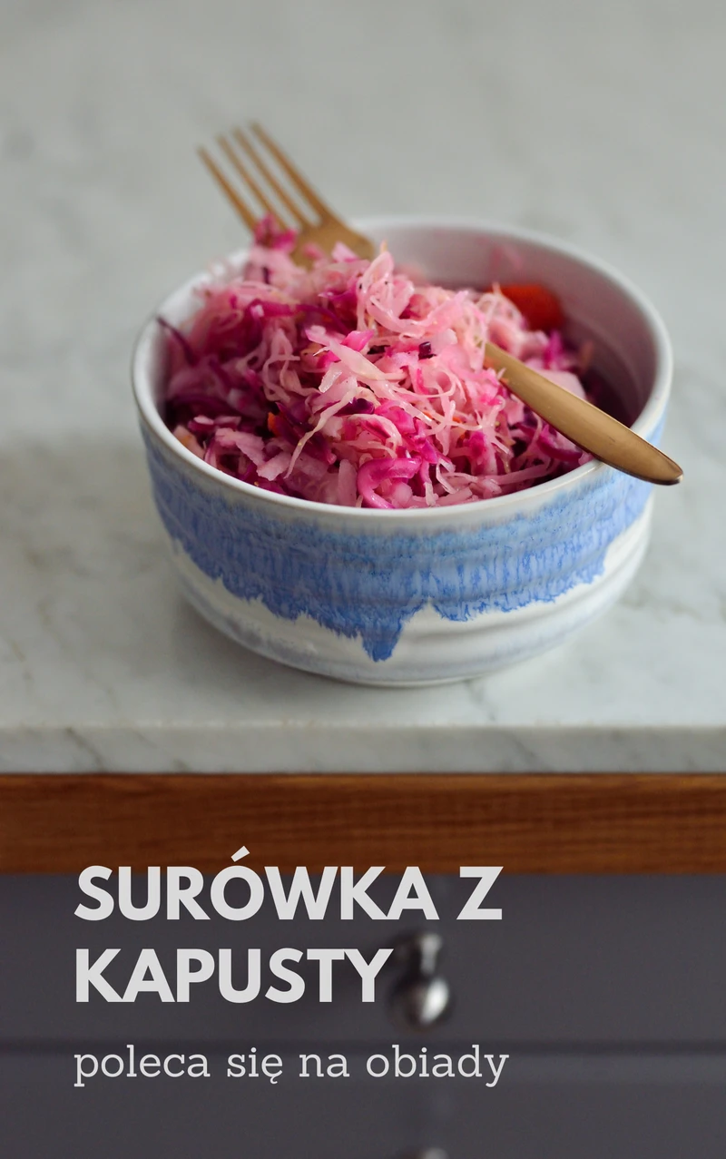 SURÓWKA Z KAPUSTY CZERWONEJ DO OBIADU