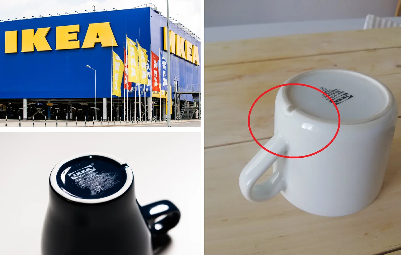 Kubki z IKEA – dlaczego mają rowek w podstawie? Odpowiedź cię zaskoczy!