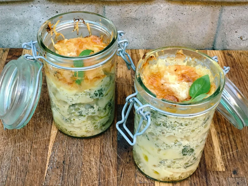 WTOREK: WEGETARIAŃSKA LASAGNA W SŁOIKU