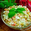 Sałatka z surimi, ogórków i jajek