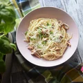 SPAGHETTI Z KURKAMI - PYSZNE