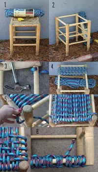 Oryginalny stołek własnej roboty - instrukcja