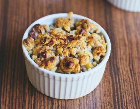 Owocowe crumble fit