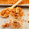 Granola jabłkowo - daktylowa z cynamonem i kardamonem (bez cukru, wegańska)