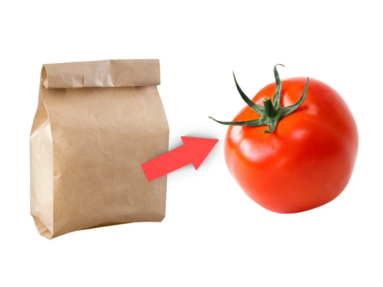 Dlaczego warto wkładać pomidory do papierowej torby?