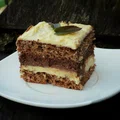 Ciasto chałwowo-czekoladowe