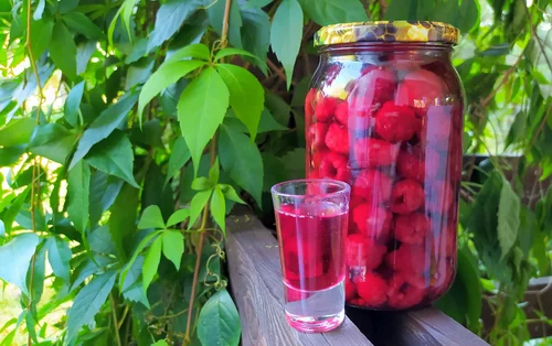 Nalewka malinowa, czyli jak kto woli malinówka