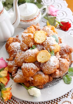 Waniliowe mini pączki – prosty przepis