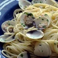 Spaghetti z małżami Venus