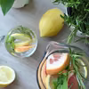 lemoniada cytrusowo -ziołowa