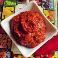 Pasta z pieczonej papryki