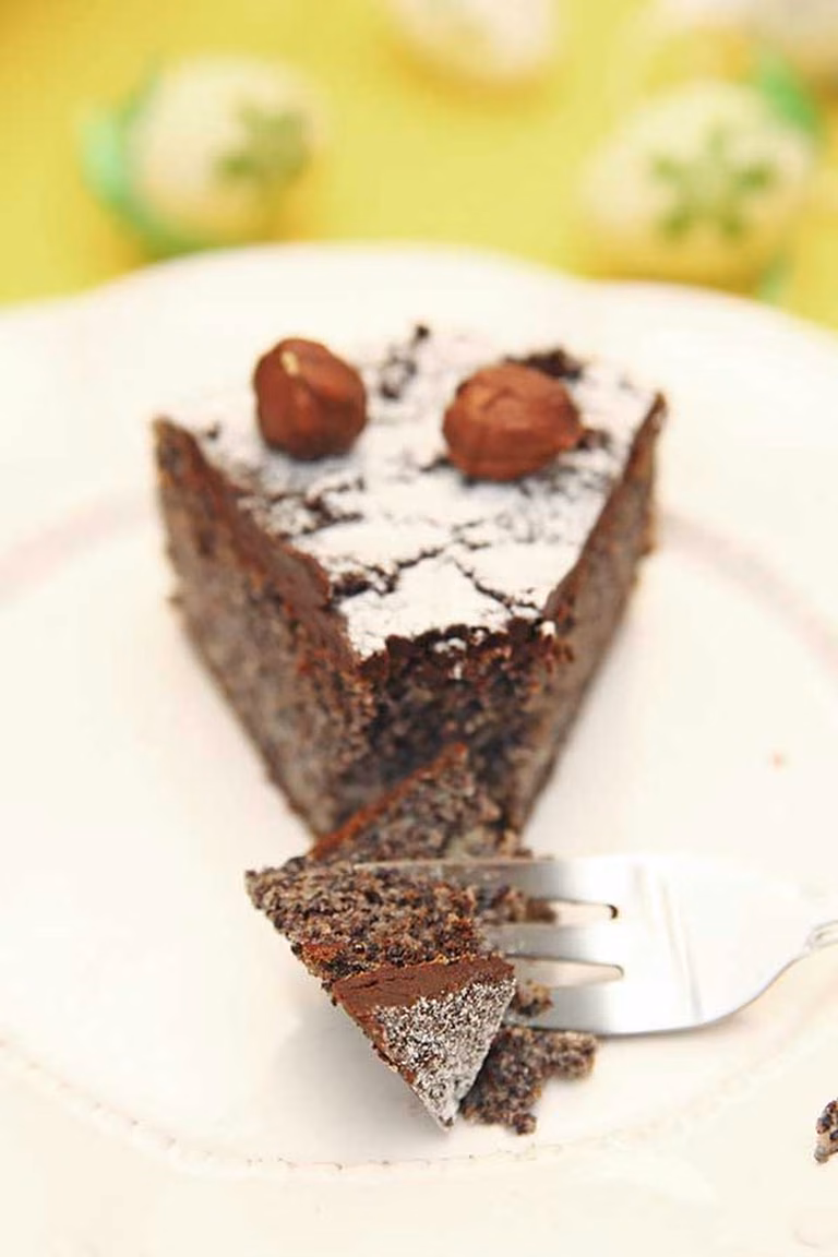 Mazurek makowy babci Halinki
