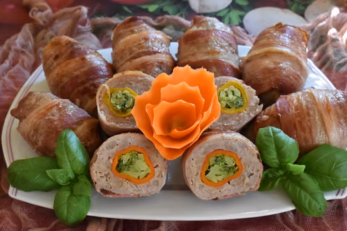 Kotlet z kolorową niespodzianką