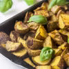 Karmelizowane pieczone ziemniaki curry