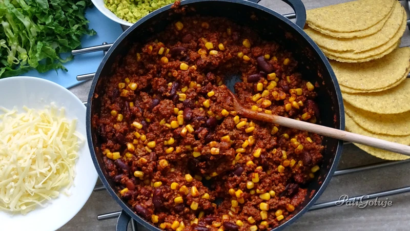 Taco z chili