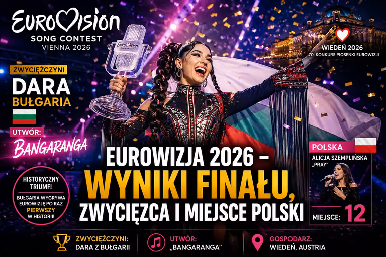 Eurowizja 2026 – wyniki finału, zwycięzca i miejsce Polski