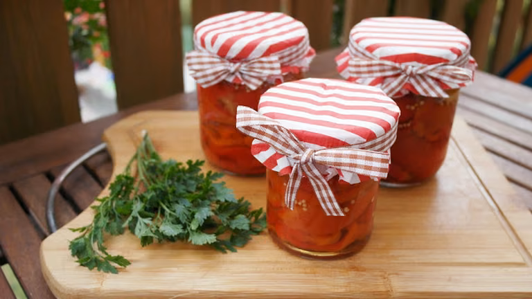 Pieczona papryka bez skórki z zalewie octowej