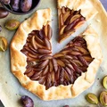 Tarta galette ze śliwkami (4 składniki)