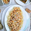 Bulgur z kurczakiem i warzywami z parmezanem