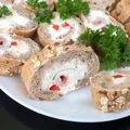 Przekąski na imprezę: faszerowana bagietka