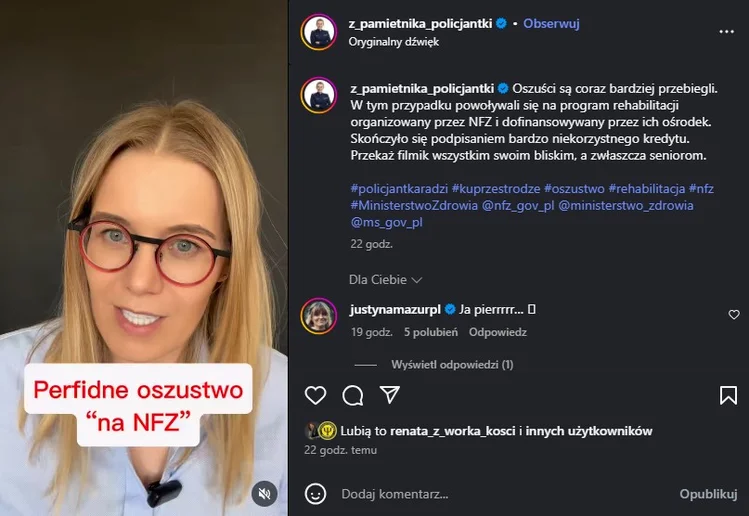 Zdjęcie Nowy sposób na wyłudzenie pieniędzy! Uwaga na oszustwo „na NFZ”! #1