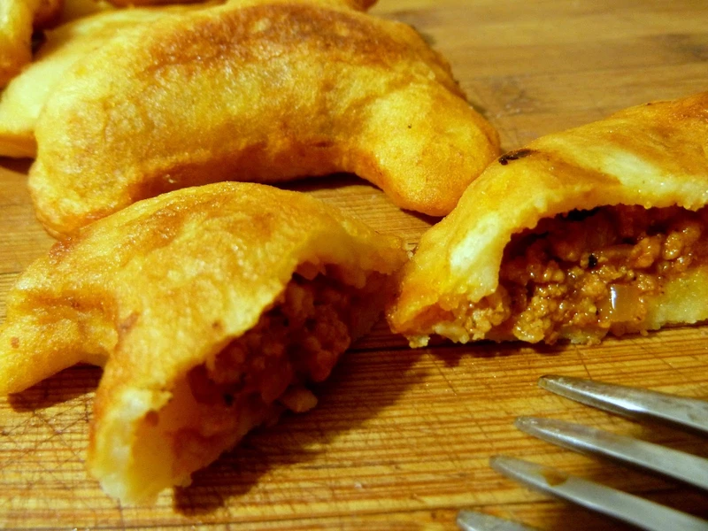 Pierożki meksykańskie na ciepło